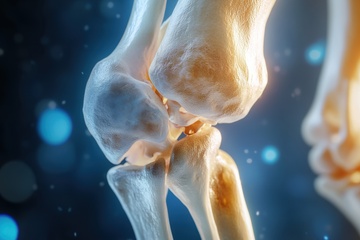 人类腿骨特写摄影