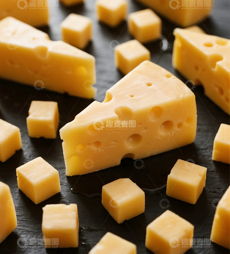 高清大图下载【趣麦麦图】奶酪特写美食摄影