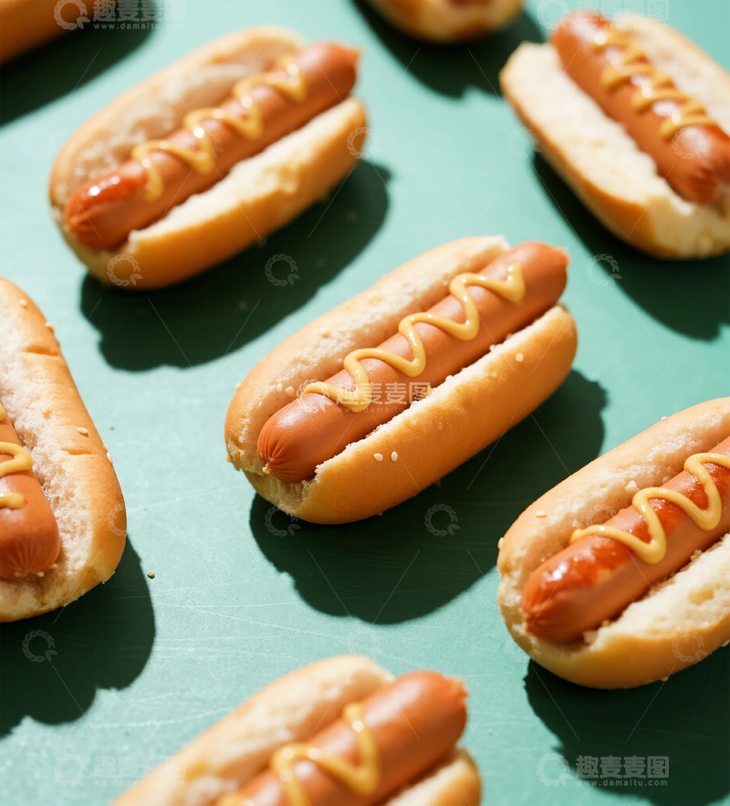 高清大图下载【趣麦麦图】美食热狗摄影图片