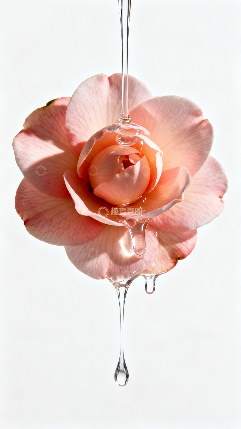 源文件下载【趣麦麦图】山茶花滴落精华3