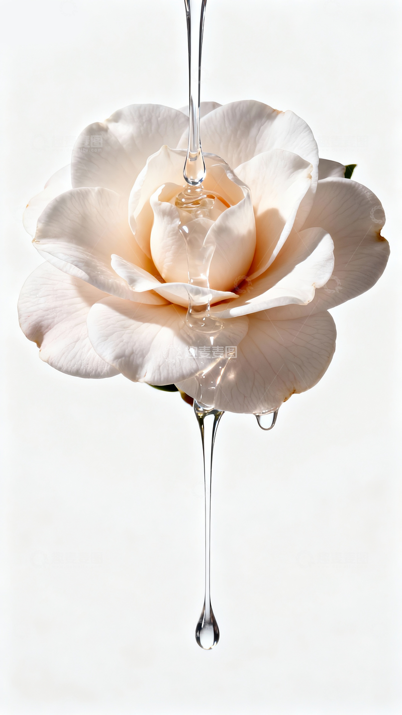 源文件下载【趣麦麦图】山茶花滴落精华1