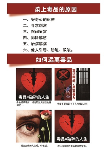 禁毒宣传海报设计素材