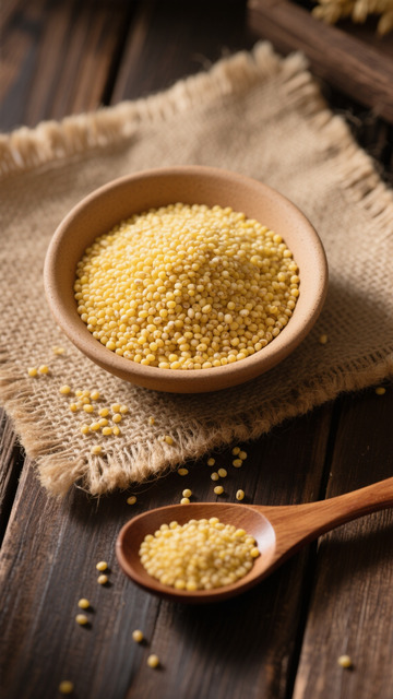 黄豆食材写实背景