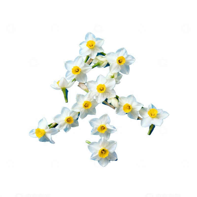 高清大图下载【趣麦麦图】创意汉字冬拼贴画