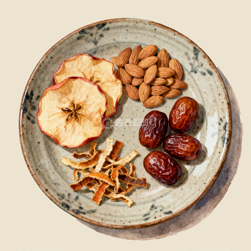 源文件下载【趣麦麦图】几位中草药4