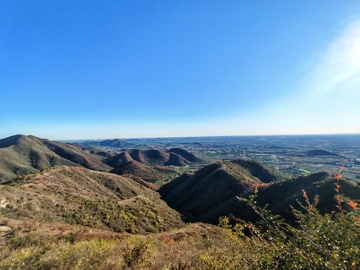 山峦叠嶂风光摄影