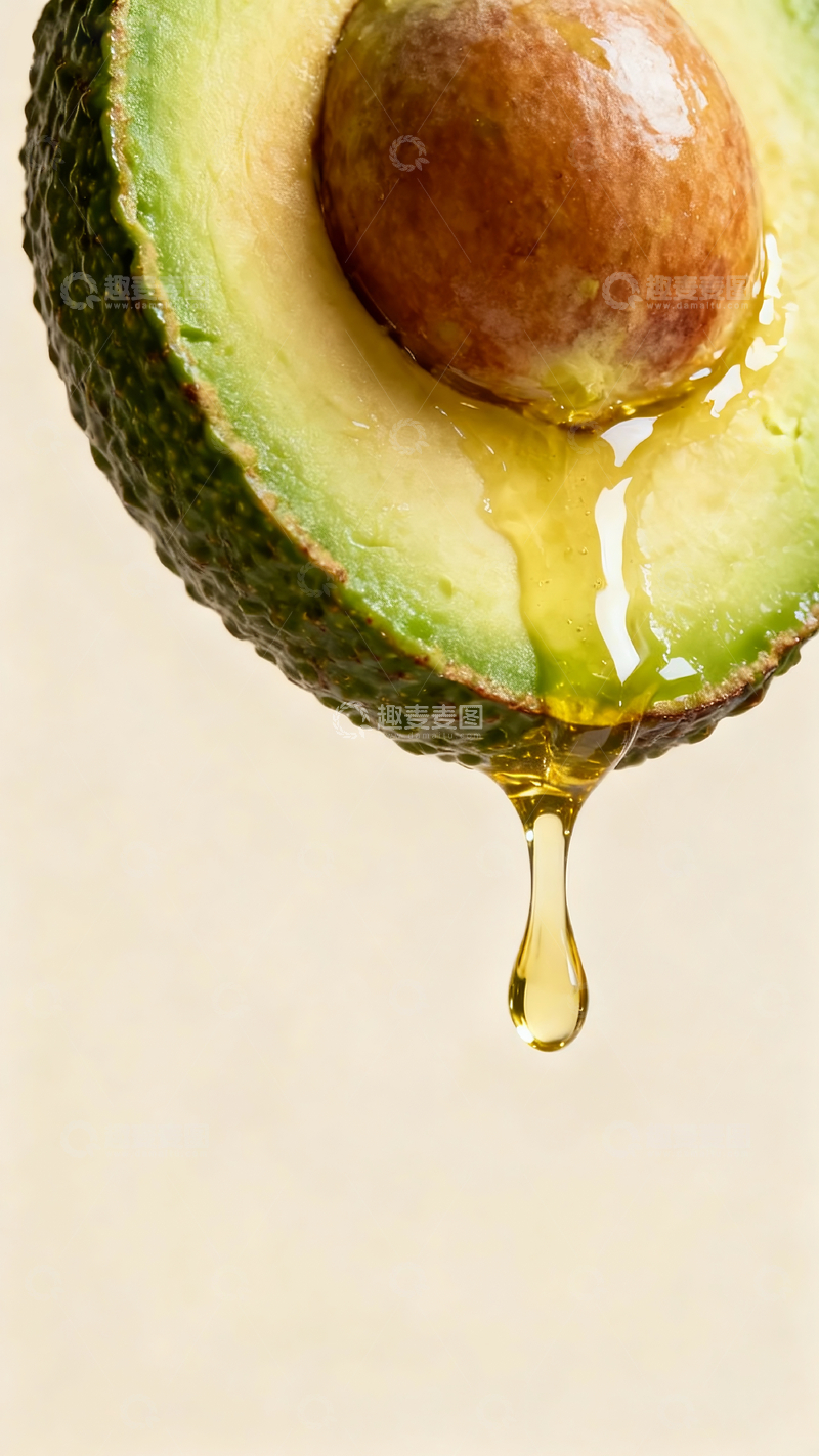 源文件下载【趣麦麦图】滴油的牛油果4