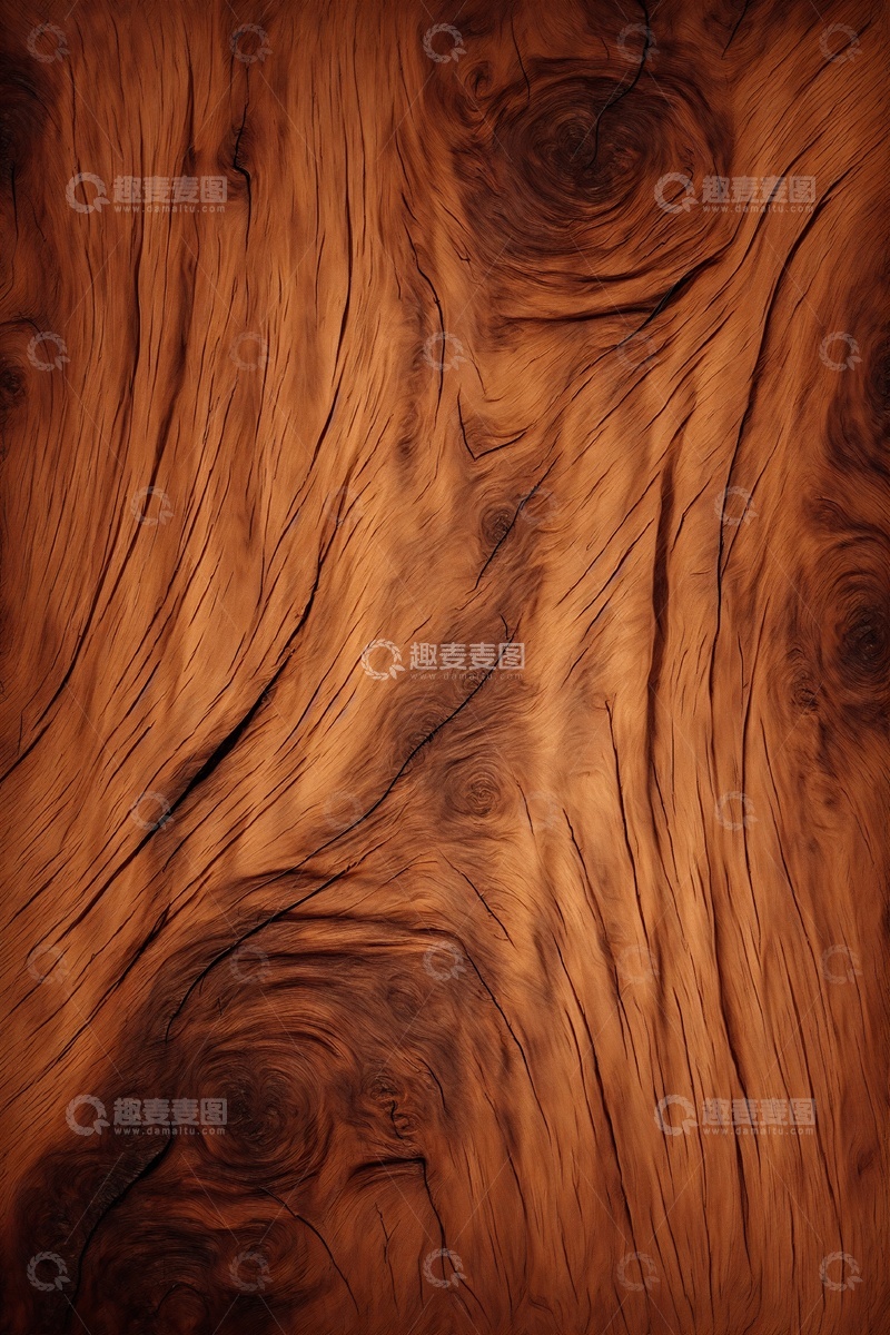 高清大图下载【趣麦麦图】油结棕色木纹木头表面图案