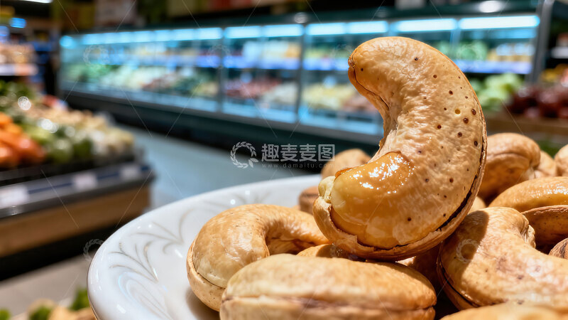 高清大图下载【趣麦麦图】腰果  月牙  油香 