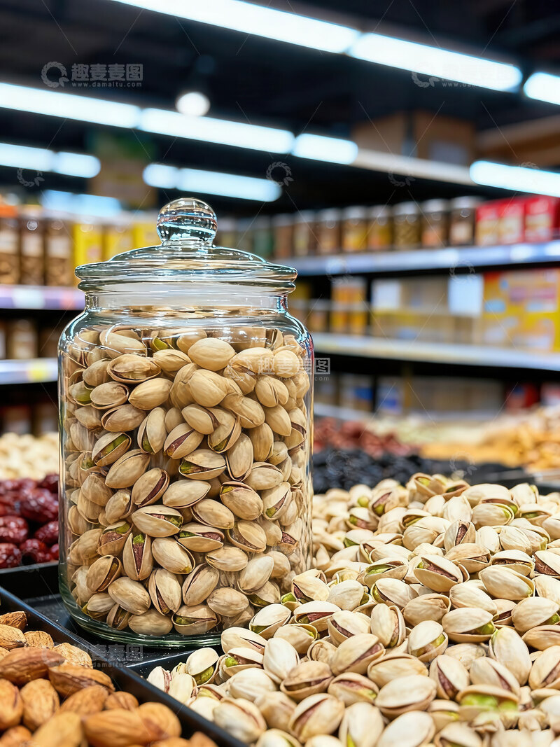 高清大图下载【趣麦麦图】开心果  青仁  佐酒  