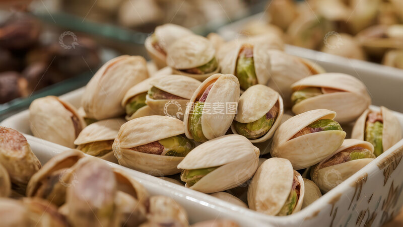 高清大图下载【趣麦麦图】开心果  青仁  进口 