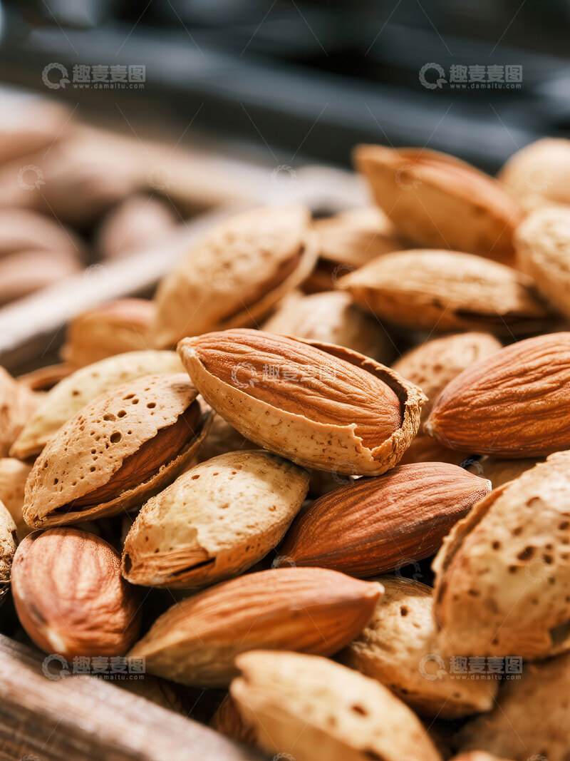 高清大图下载【趣麦麦图】巴旦木  甜杏  香滑 
