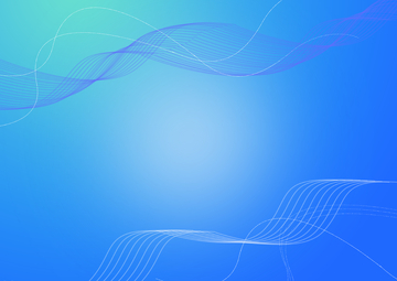 蓝色渐变流动科技线条背景图