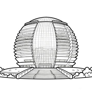 3杭州地标素材png 