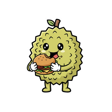 12榴莲卡通漫画