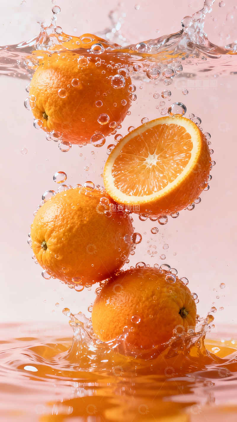 源文件下载【趣麦麦图】橙子动态摄影1