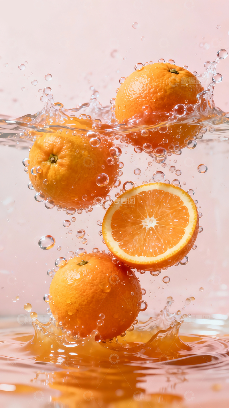 源文件下载【趣麦麦图】橙子动态摄影4