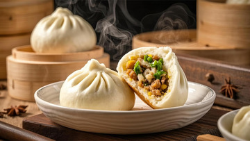 小笼包美食摄影