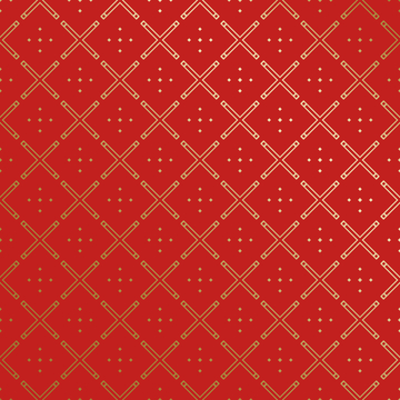 红金中式喜庆花纹背景81