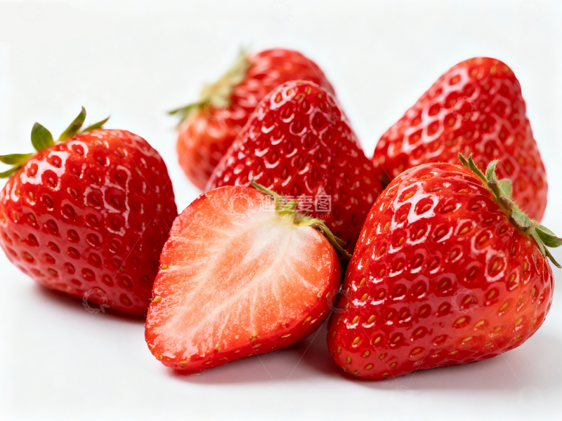 源文件下载【趣麦麦图】草莓特写摄影2