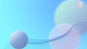 抽象蓝调圆球背景图