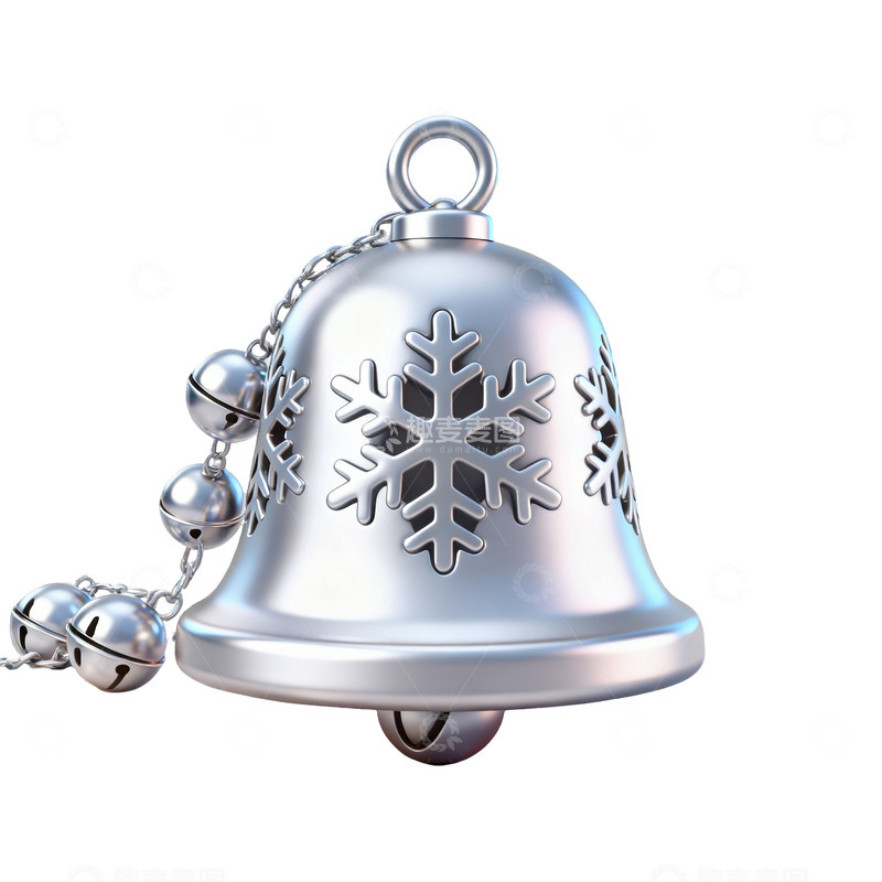 高清大图下载【趣麦麦图】圣诞节免抠雪人木马铃铛袜子节日素材6