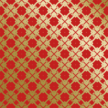 红金中式喜庆花纹背景146