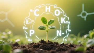 科技农业植物生长元素