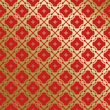 红金中式喜庆花纹背景131