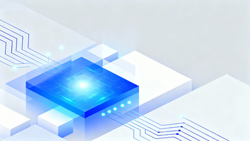 科技感芯片电路设计素材