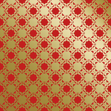 红金中式喜庆花纹背景148