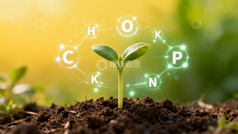 高清大图下载【趣麦麦图】科技植保绿色生长