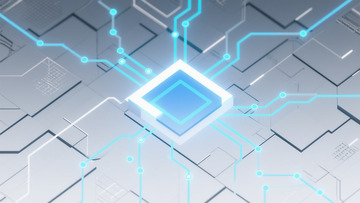 科技电路板光效背景设计素材