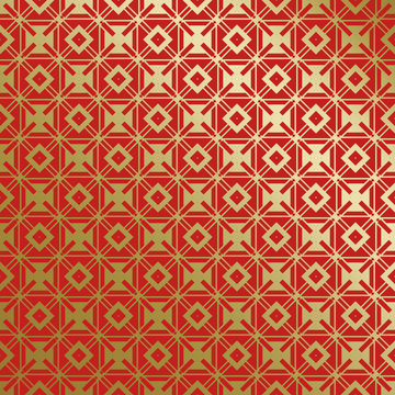 红金中式喜庆花纹背景166