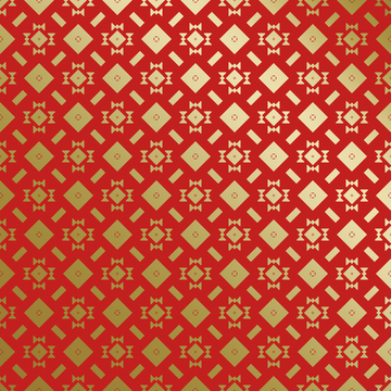 红金中式喜庆花纹背景175