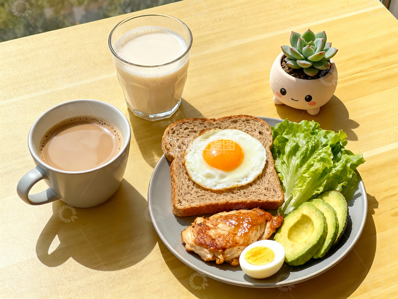 源文件下载【趣麦麦图】健康西式早餐摄影2