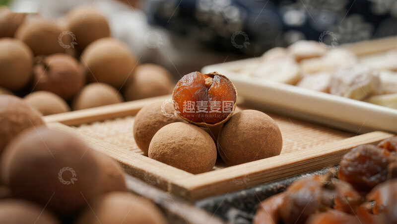 高清大图下载【趣麦麦图】桂圆干  褐亮  南国