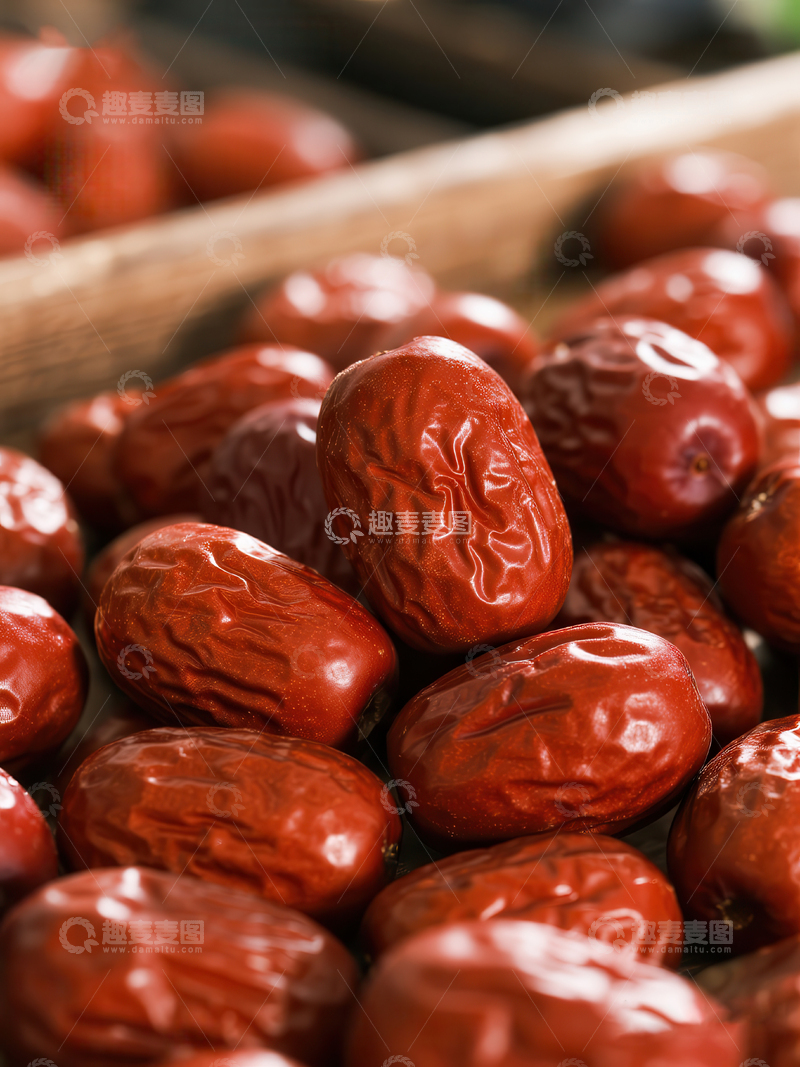 高清大图下载【趣麦麦图】红枣  红亮  养生   
