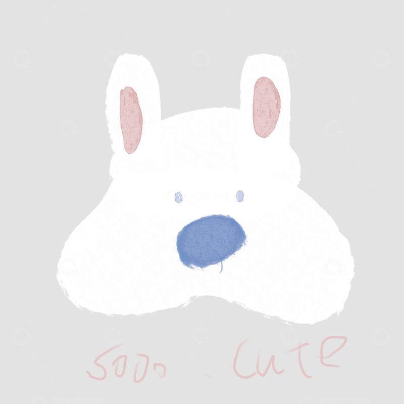 高清大图下载【趣麦麦图】-可爱手绘小动物插画