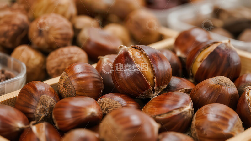 高清大图下载【趣麦麦图】板栗  糯甜   温润  