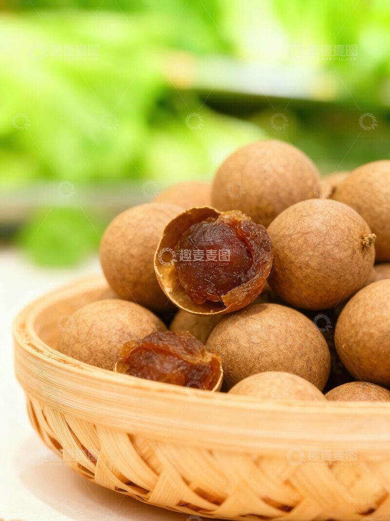 高清大图下载【趣麦麦图】桂圆干  褐亮  开胃 