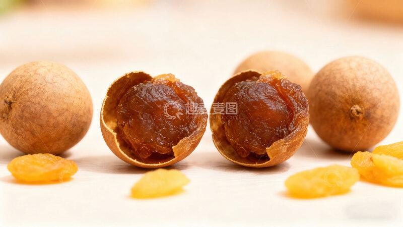 高清大图下载【趣麦麦图】桂圆干  褐亮  强身