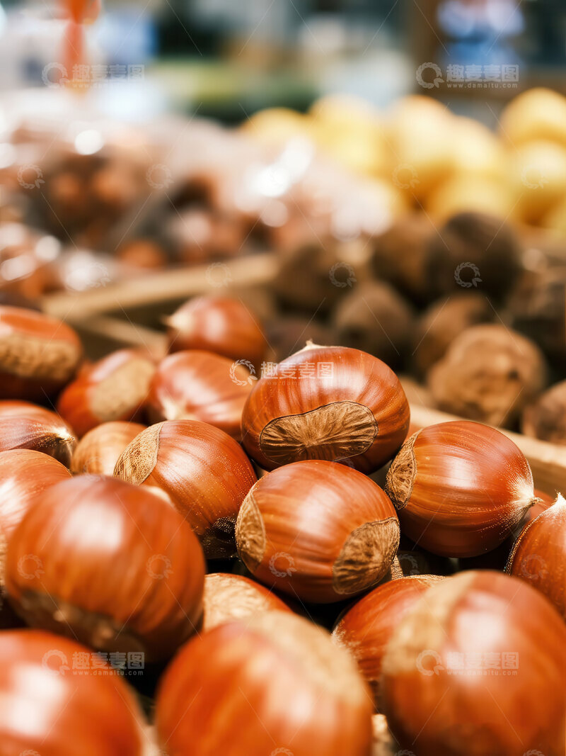 高清大图下载【趣麦麦图】板栗  糯甜   甘饴 