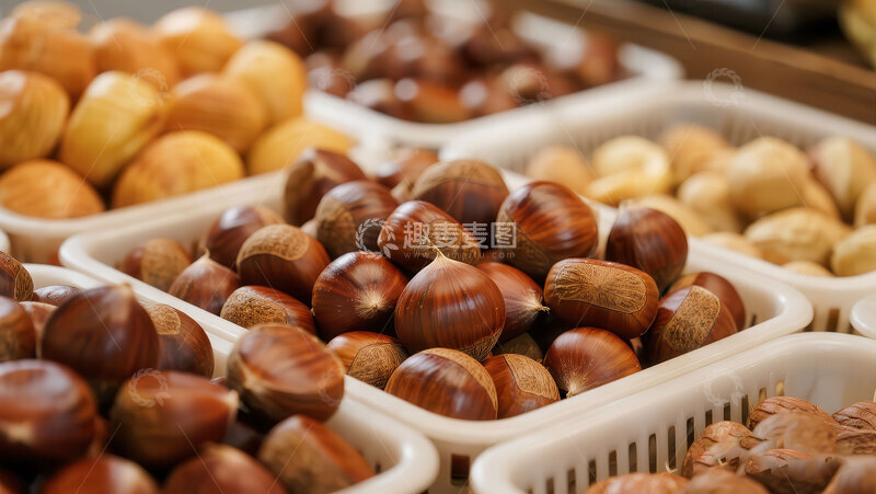 高清大图下载【趣麦麦图】板栗  糯甜   饱腹  