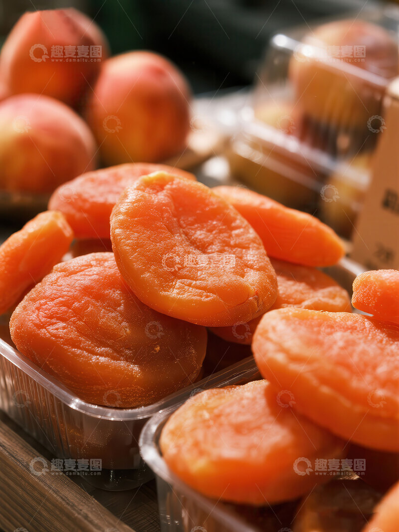 高清大图下载【趣麦麦图】桃脯  橘红  解渴   