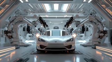 未来感汽车制造场景