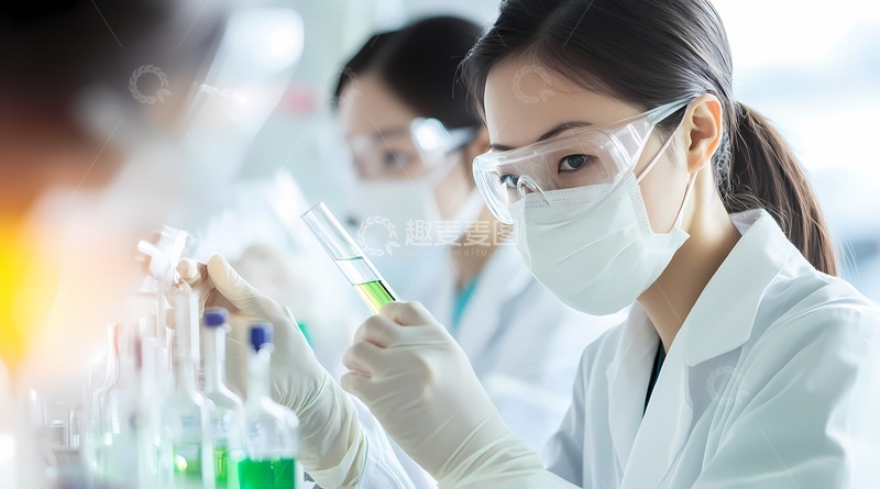 高清大图下载【趣麦麦图】实验室科研人员在工作