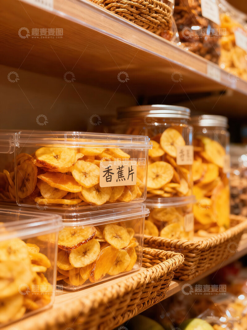 高清大图下载【趣麦麦图】香蕉  酥脆  轻脆  