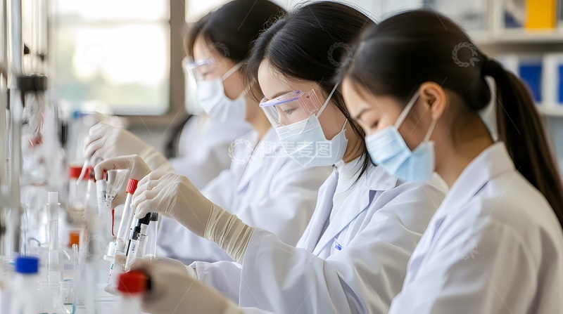 高清大图下载【趣麦麦图】实验室工作照科研场景