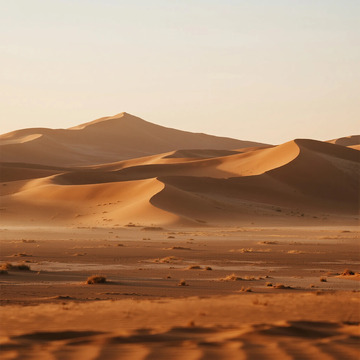 沙漠黄昏沙丘风光摄影